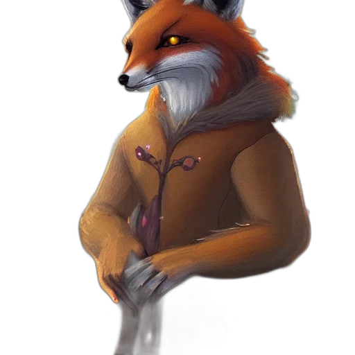 staff, jacket, animal, creature transparent PNG cut-out