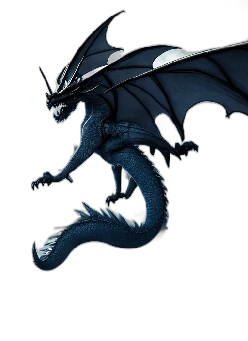 dragon, creature, animal, staff, concept art, fantasy art, 3d render, pixel art transparent PNG cut-out