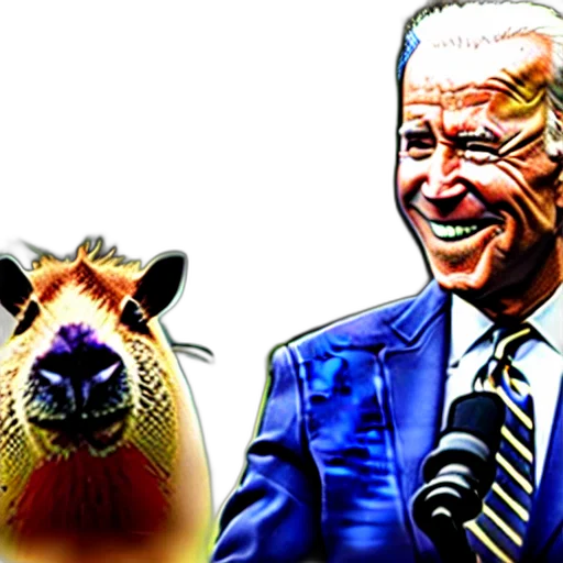 animal, photorealistic, cartoon, joe transparent PNG cut-out