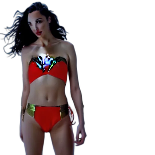 3d render, concept art, photo, gal transparent PNG cut-out