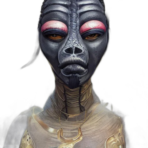 mask, face, creature, robot transparent PNG cut-out