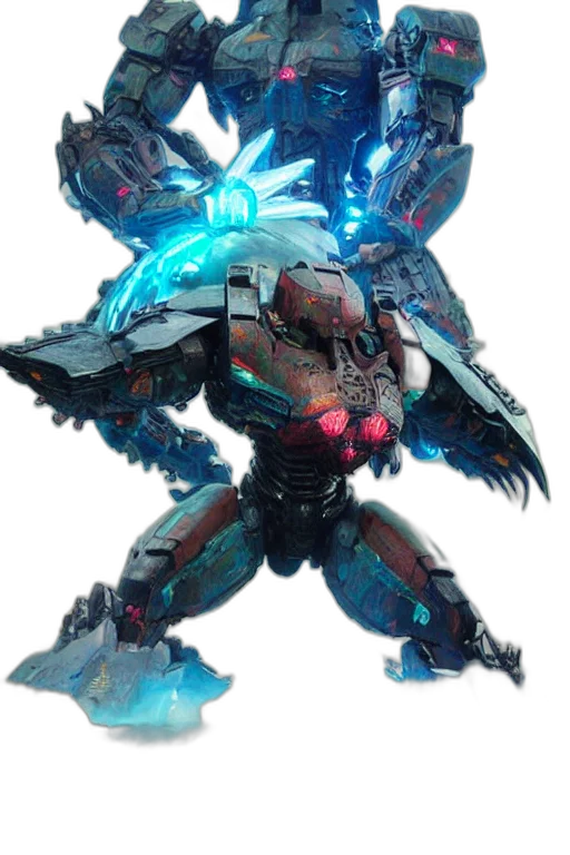 robot, weapon, creature, sword transparent PNG cut-out