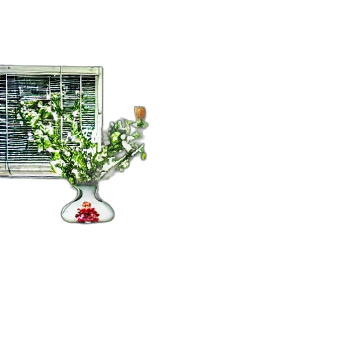 furniture, flower, tree, crown transparent PNG cut-out
