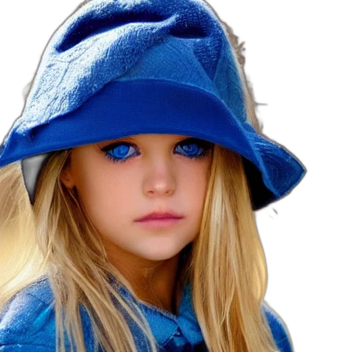 hat, jacket, face, photorealistic transparent PNG cut-out