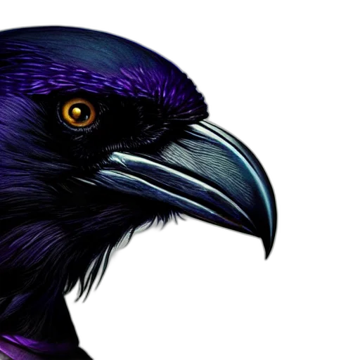 animal, face, photorealistic, concept art, watercolor, fantasy art, dark, perfectly transparent PNG cut-out