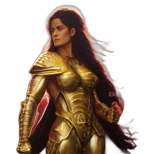 sword, fantasy art, concept art, photorealistic, comic book art, golden, ross, tran transparent PNG cut-out