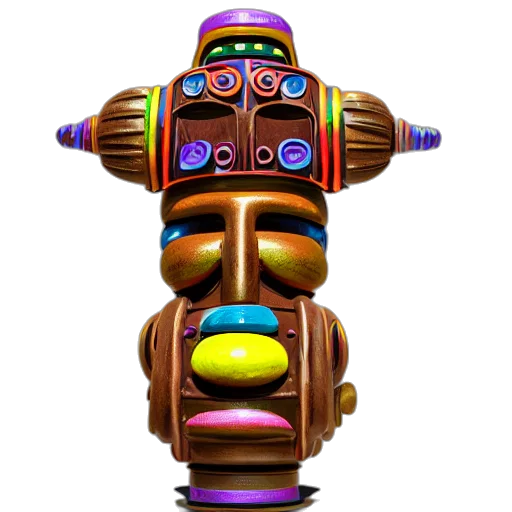 robot, staff, mask, animal transparent PNG cut-out