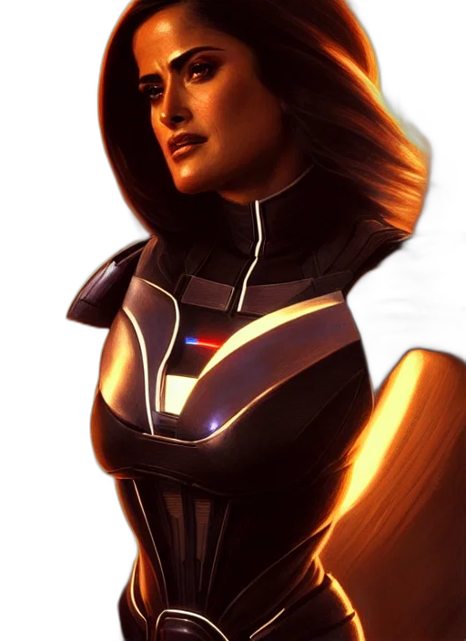 robot, face, concept art, comic book art transparent PNG cut-out
