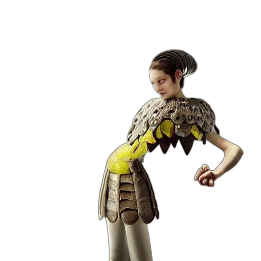 staff, dress, sword, dragon, 3d render, concept art, fantasy art, photorealistic transparent PNG cut-out