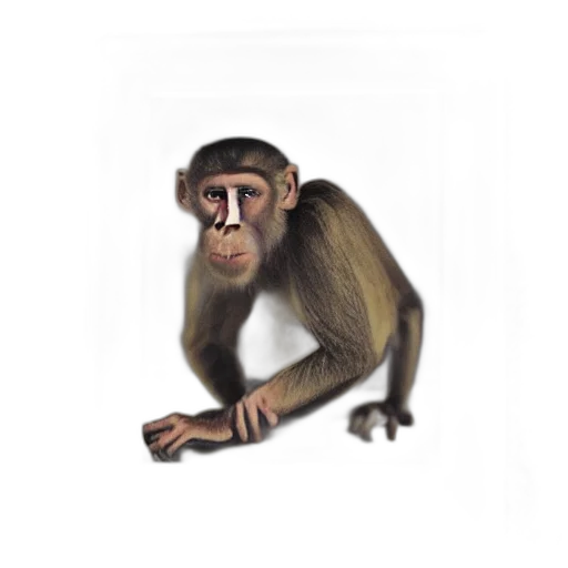 animal, creature, staff, face, concept art, photorealistic, 3d render, oil painting transparent PNG cut-out