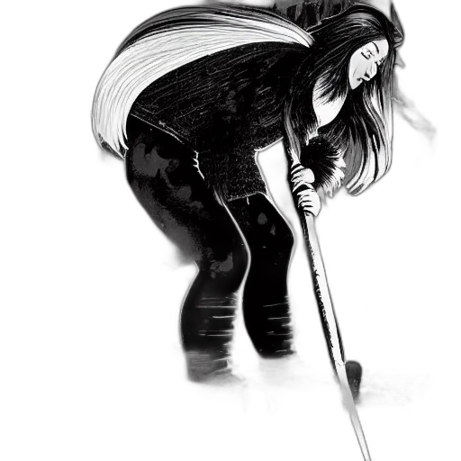 staff, creature, animal, hair, concept art, comic book art, fantasy art, cartoon transparent PNG cut-out