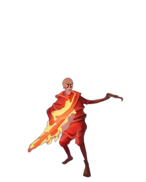 staff, creature, mask, weapon, concept art, pixel art, comic book art, fantasy art transparent PNG cut-out