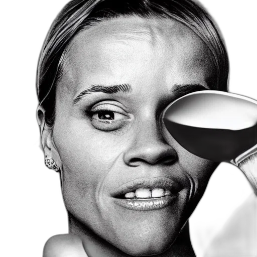 face, shoes, mask, jewelry, photorealistic, cartoon, reese, witherspoons transparent PNG cut-out