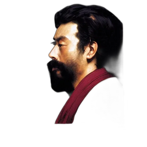 face, staff, photorealistic, oil painting transparent PNG cut-out