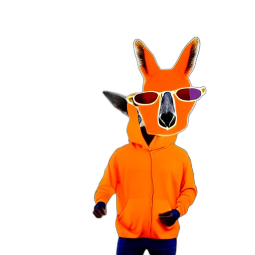 jacket, mask, animal, staff transparent PNG cut-out
