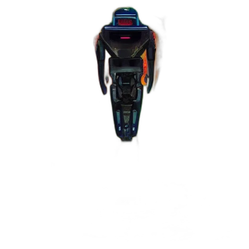 robot, face, jacket, car transparent PNG cut-out