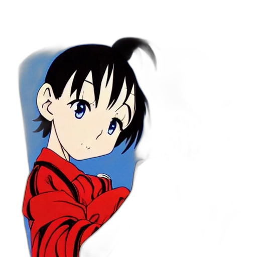 dragon, face, staff, weapon, anime, cartoon, pixel art, photorealistic transparent PNG cut-out