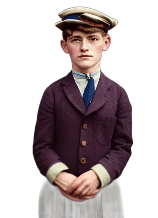 staff, hat, face, photorealistic transparent PNG cut-out