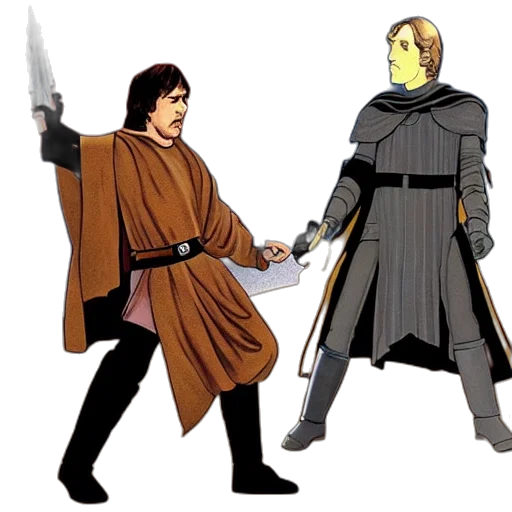 jacket, staff, sword, weapon, concept art, comic book art, pixel art, fire transparent PNG cut-out