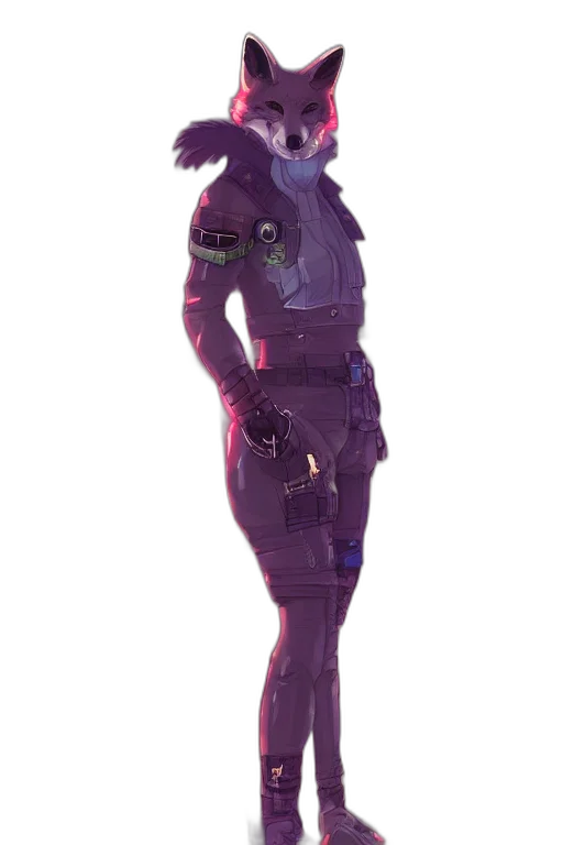 robot, staff, jacket, creature transparent PNG cut-out