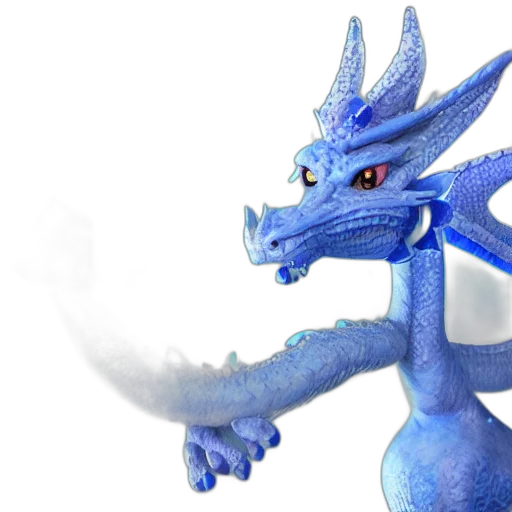 dragon, staff, creature, animal transparent PNG cut-out