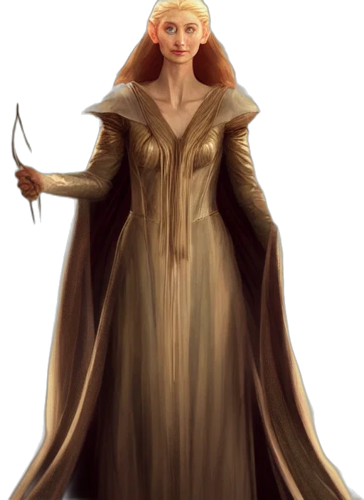 staff, dress, sword, crown, concept art, fantasy art, comic book art, pixel art transparent PNG cut-out