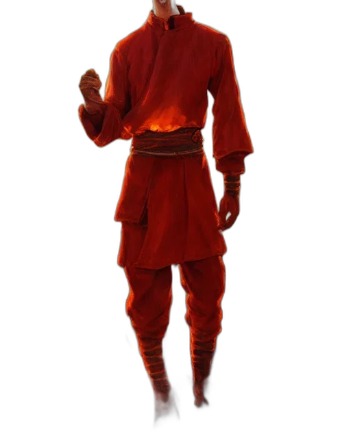 staff, mask, jacket, dragon, concept art, 3d render, fantasy art, pixel art transparent PNG cut-out