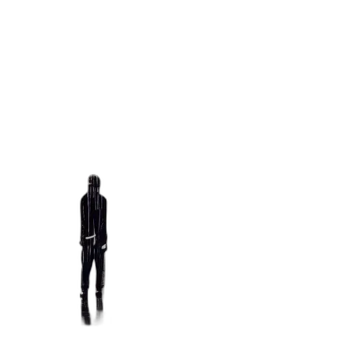 jacket, robot, staff, creature, pixel art, concept art, 3d render, comic book art transparent PNG cut-out