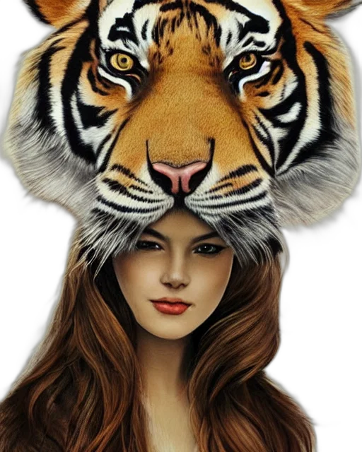 mask, animal, hat, face, photorealistic, fantasy art, oil painting, concept art transparent PNG cut-out