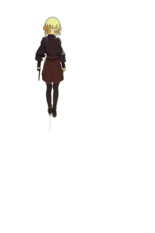jacket, dress, staff, umbrella transparent PNG cut-out