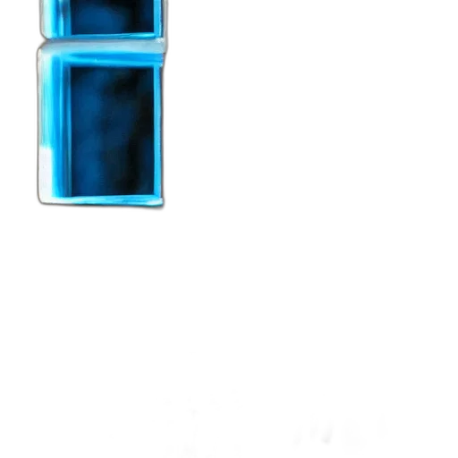 bottle, weapon, jewelry, robot, pixel art, 3d render, vaporwave, concept art transparent PNG cut-out