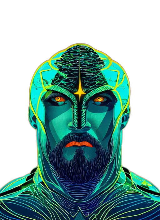 mask, face, robot, creature transparent PNG cut-out