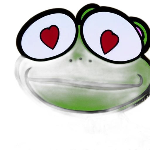 mask, face, creature, food, cartoon, concept art, photorealistic, kermit transparent PNG cut-out