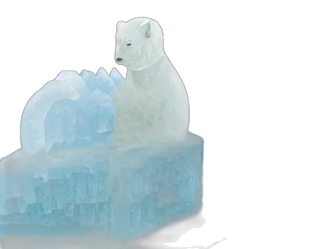 concept art, watercolor, 3d render, fantasy art, snow, underwater, fog, blue transparent PNG cut-out