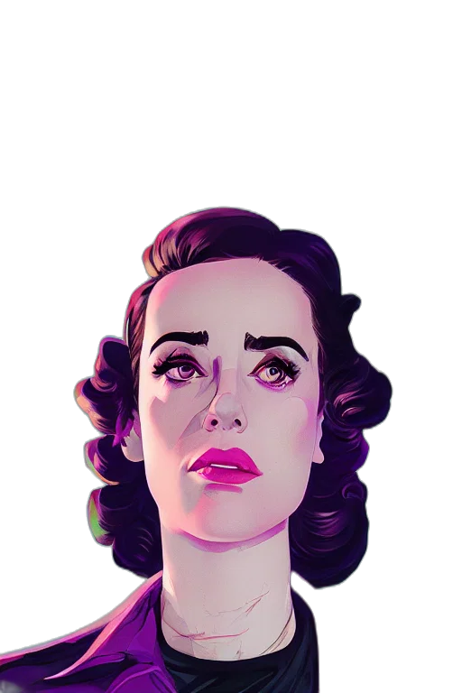 face, robot, jewelry, pixel art transparent PNG cut-out