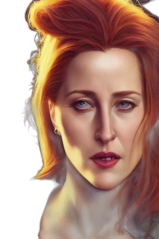 face, photorealistic, fantasy art, concept art transparent PNG cut-out