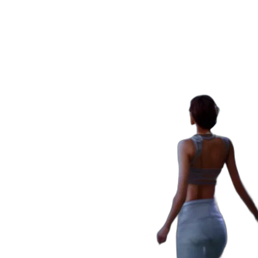 dress, 3d render, concept art, photorealistic, outer space, underwater, pastel, blue transparent PNG cut-out