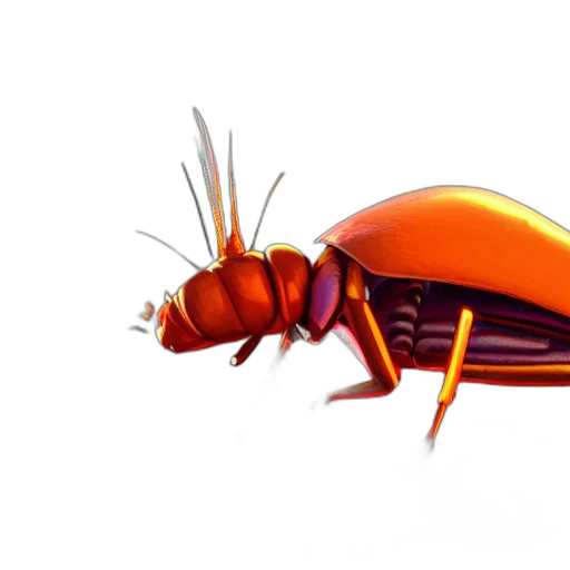 animal, creature, concept art, 3d render transparent PNG cut-out