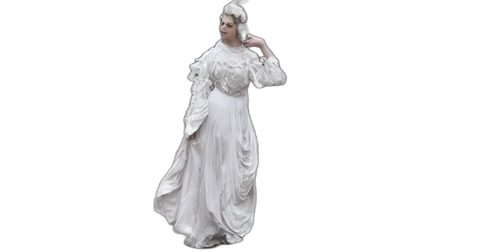 dress, concept art, 3d render, photorealistic transparent PNG cut-out