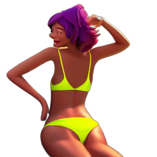 3d render, concept art, vaporwave, photorealistic transparent PNG cut-out