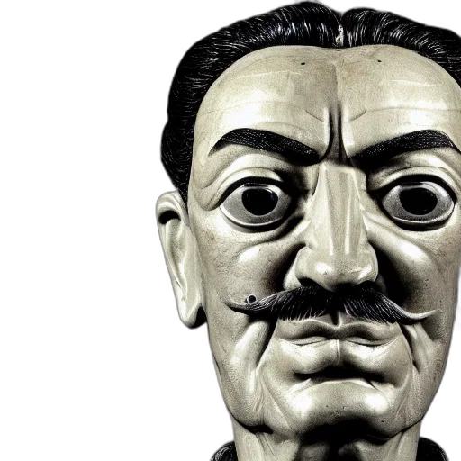 mask, face, 3d render, closeup, photorealistic, photograph, salvador, dali transparent PNG cut-out