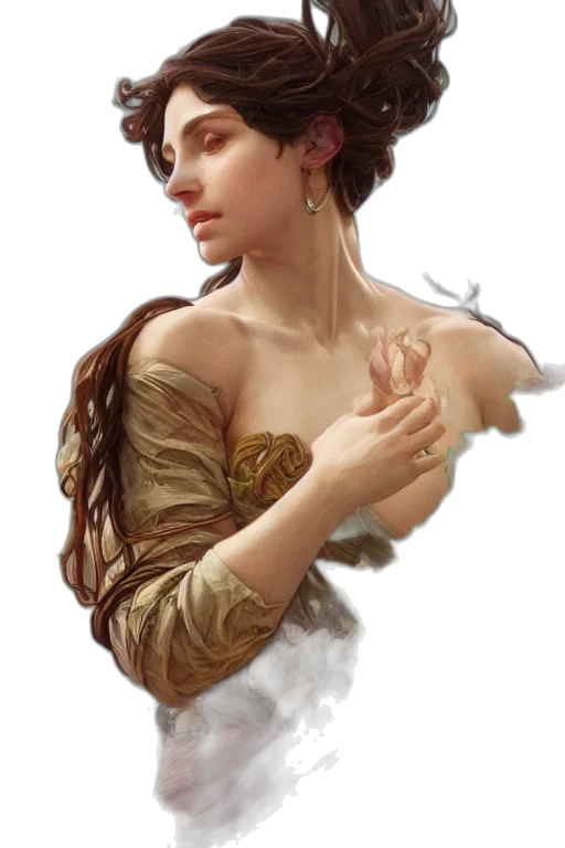 dress, face, jewelry, crown transparent PNG cut-out