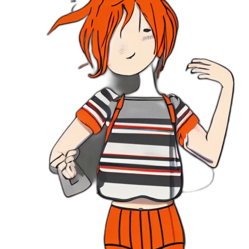 dress, staff, jacket, cartoon transparent PNG cut-out