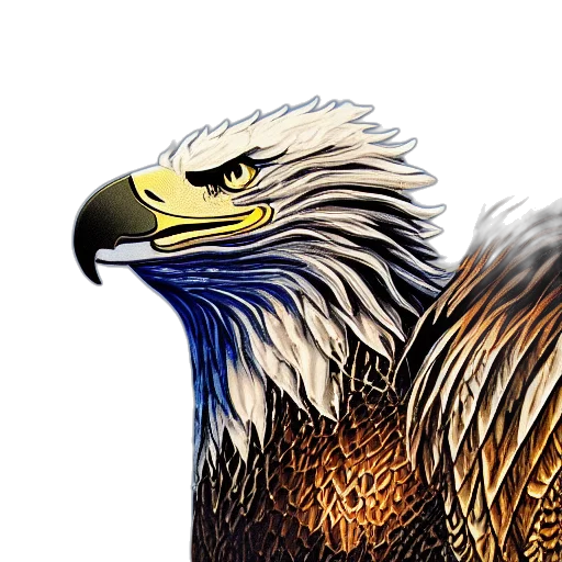animal, photorealistic, watercolor, 3d render, fantasy art, soar, eagles, intricate transparent PNG cut-out
