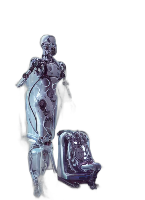 robot, furniture, dress, concept art transparent PNG cut-out