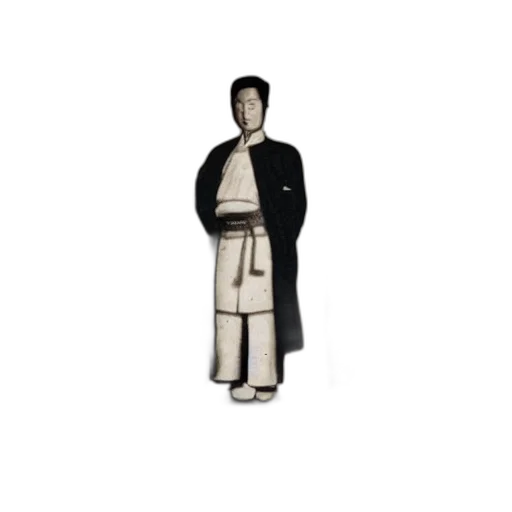 staff, jacket, pixel art, 3d render transparent PNG cut-out