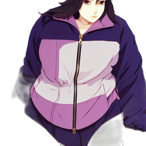 jacket, face, staff, creature transparent PNG cut-out