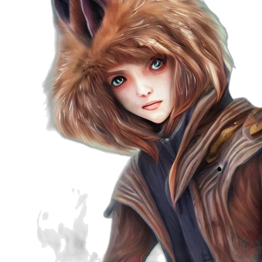 jacket, mask, face, staff transparent PNG cut-out