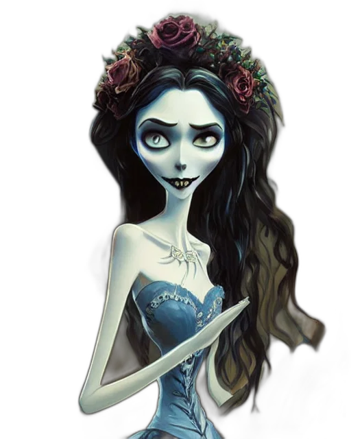 dress, jewelry, fantasy art, concept art transparent PNG cut-out