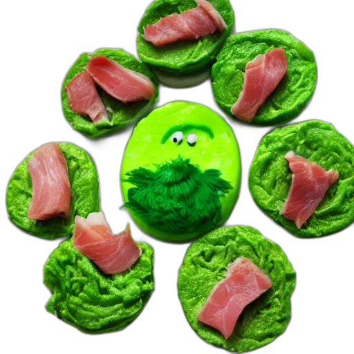 food, creature, animal, photorealistic transparent PNG cut-out